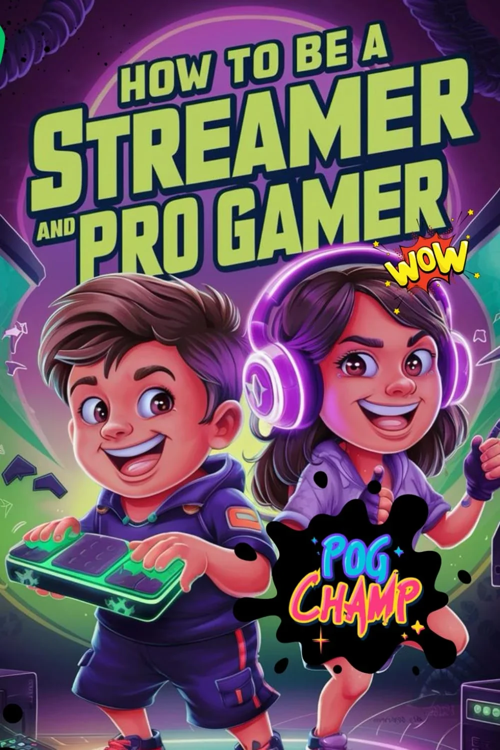 How to Be a Streamer and Pro Gamer – book cover
